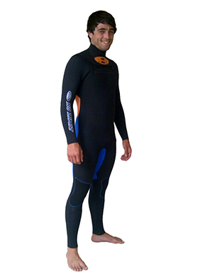 Front Black Orange Blue